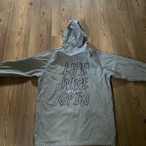 Cboys TV reflective wind breaker used once.